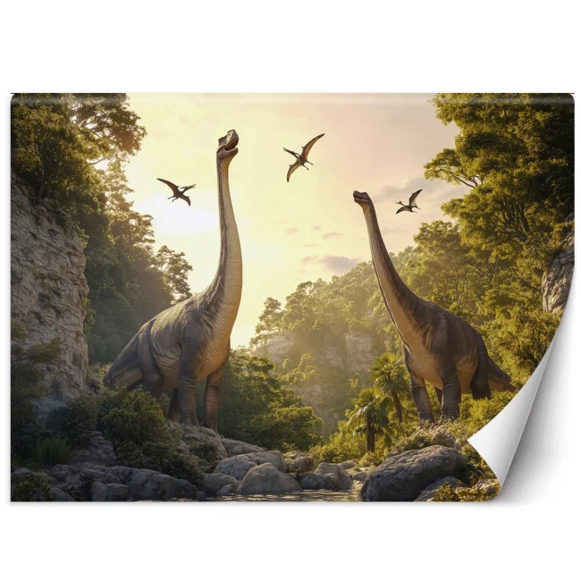Tapeta Dinozaury do pokoju dziecka - R2409271
